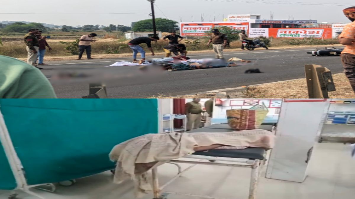 MP में डेढ़ वर्षीय बच्ची समेत तीन की मौत: सिवनी में ट्रक ने बाइक को मारी टक्कर, पन्ना में ट्रैक्टर चालक की लापरवाही से गई जान, 3 की हालत गंभीर