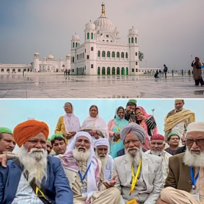 Punjab News: 70 साल बाद गुरुद्वारा श्री करतारपुर साहिब में मिले 2 दोस्त, भारत-पाक बंटवारे में हुए थे अलग