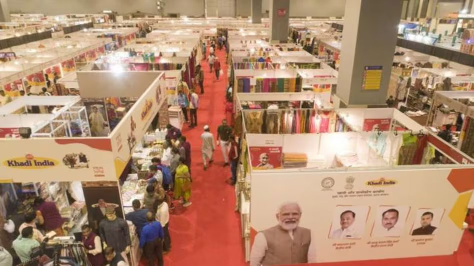 ट्रेड फेयर में खादी इंडिया ने की ₹15.03 करोड़ की बिक्री