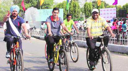लुधियाना : आज मेगा साइकिल रैली