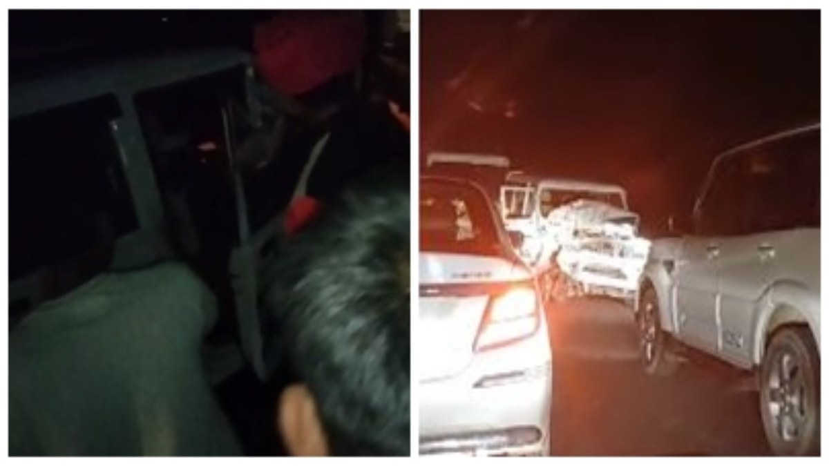 मतदान कराकर लौट रही बस की बोलेरो से भिड़ंत: हादसे में ड्राइवर समेत चार कर्मचारी घायल, जिला अस्पताल रेफर