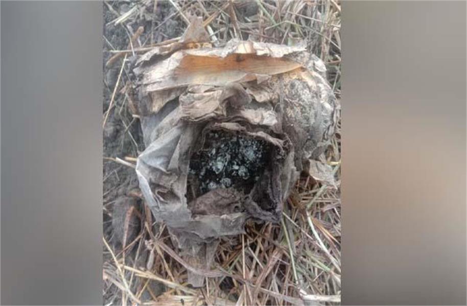 लावारिस पैकेट में 812 ग्राम के लगभग हेरोइन जब्त