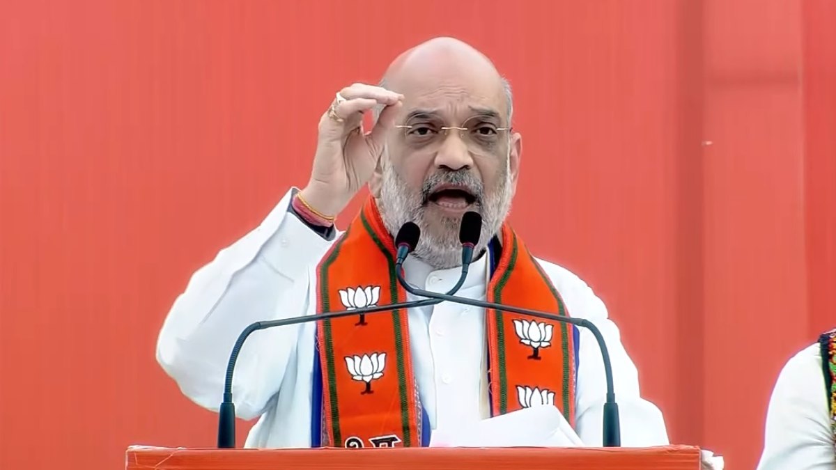 MP में 3 परिवार- कमलनाथ, बंटाधार और गांधी परिवार: अमित शाह ने कांग्रेस पर कसा तंज, कहा- तीन तिगाड़ा- काम बिगाड़ा