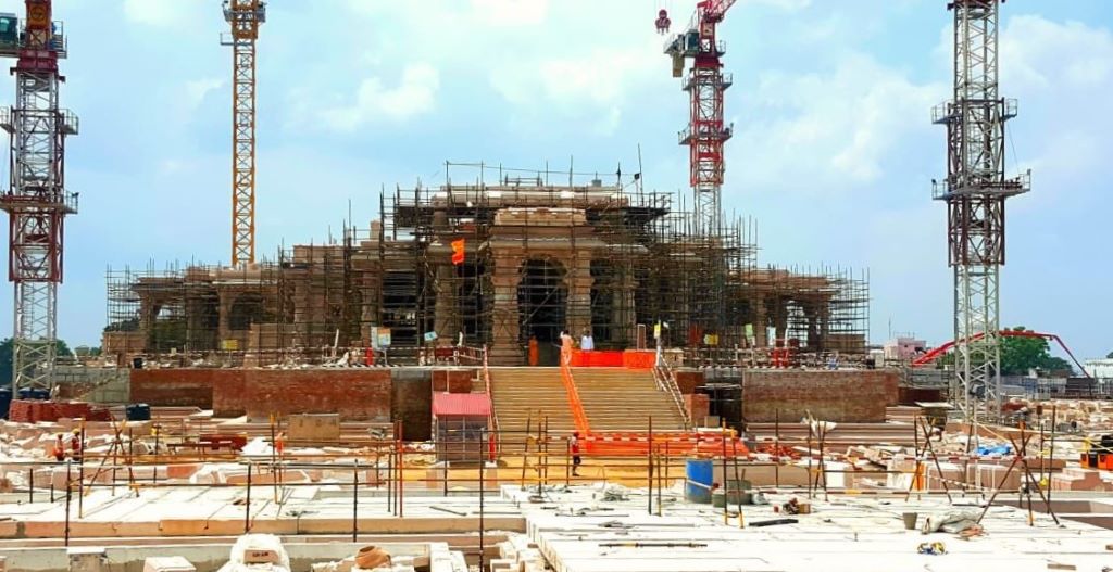 जन्मभूमि पथ का निर्माण समिति के अध्यक्ष ने किया निरीक्षण, विकास कार्यों में देरी पर नाराजगी जताई