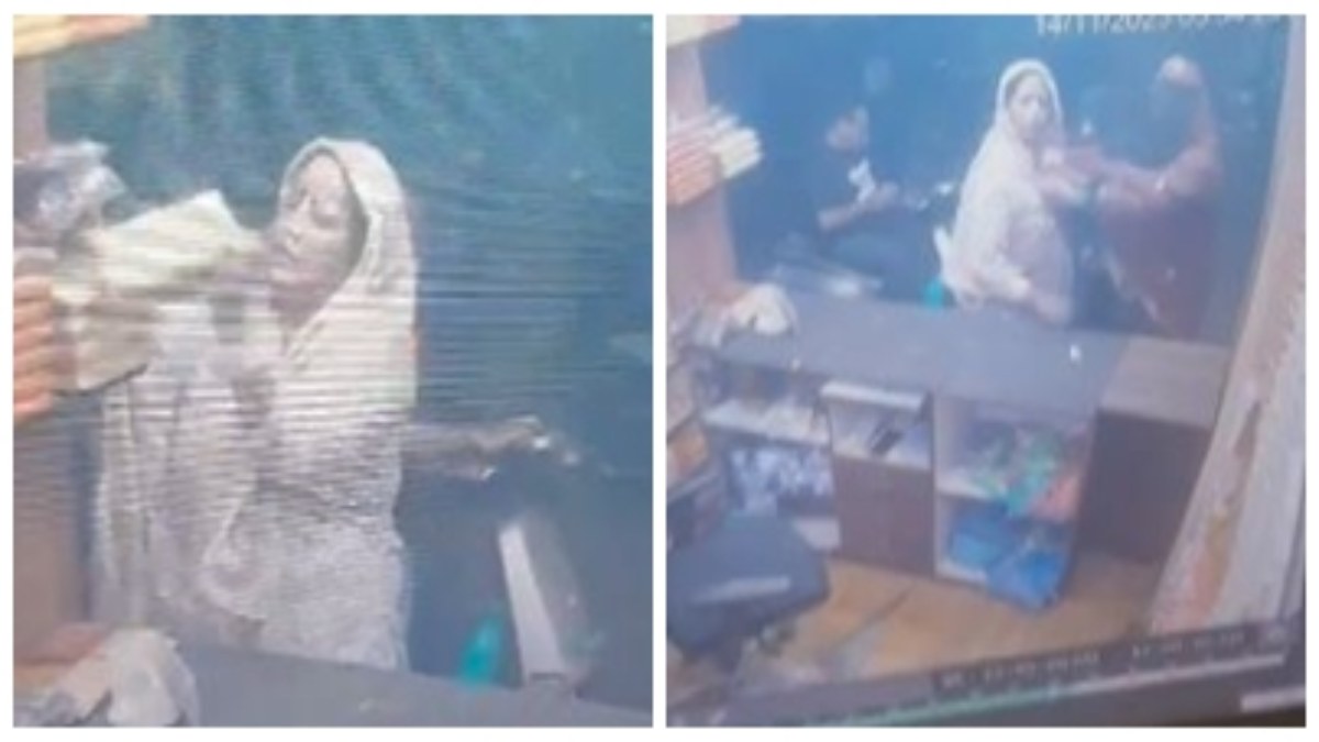 चुनाव और त्योहारी सीजन के बीच महिला चोर गैंग सक्रिय: मसाले की दुकान में लगाई सेंध, चोरी करते CCTV कैमरे में हुई कैद 