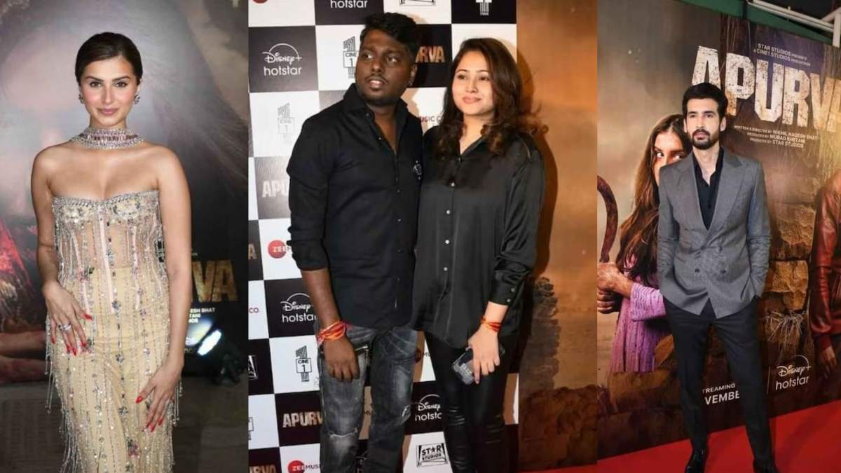 Apoorva की स्क्रीनिंग में पहुंचे कई सितारे, तारा सुतारिया ने लुट ली लाइमलाइट …