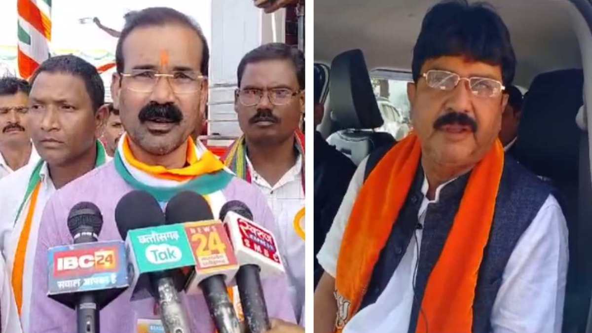 भाजपा-कांग्रेस में आरोप-प्रत्यारोप : BJP प्रत्याशी बोले – कांग्रेसियों ने मेरे साथियों को पीटा, कांग्रेस प्रत्याशी ने कहा – मेरा निगरानी कर रहे भाजपाई, कार्यकर्ताओं से मारपीट भी की, दोनों पक्षों ने थाने में की शिकायत
