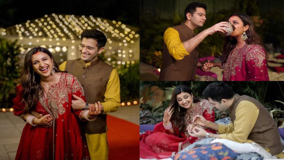 Parineeti Chopra: परिणीति ने शेयर की करवा चौथ की यादें, राघव अपने हाथों से पिलाया पानी, दिल हार बैठे फैंस, देखें प्यारी तस्वीरें…