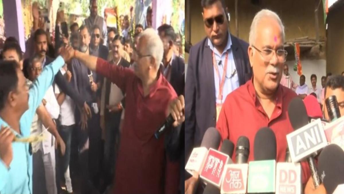 सीएम भूपेश बघेल ने खाए कुश के सोंटे, भाजपा के आरोप पर किया पलटवार, कहा- गृह लक्ष्मी योजना हमने शुरू की, भाजपा झांसे में आ गई तो मैं क्या करूं…