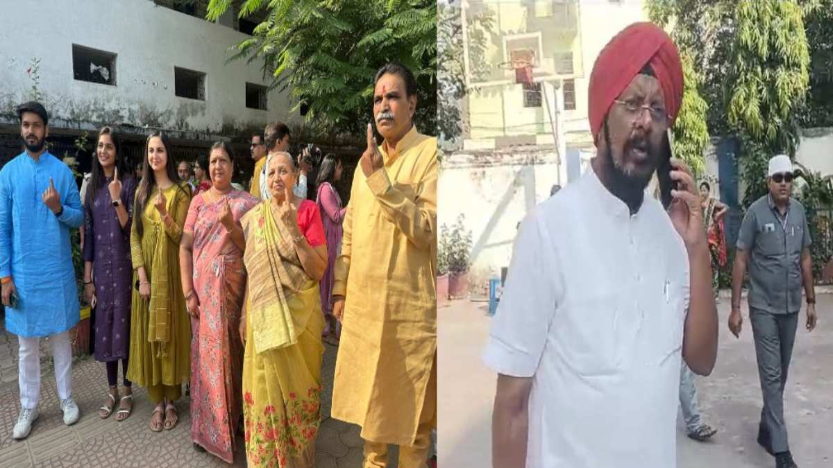 Chhattisgarh Phase Second Voting : भाजपा प्रत्याशी राजेश मूणत ने अपने परिवार के साथ किया मतदान, तो विधायक कुलदीप जुनेजा ने भी डाला वोट