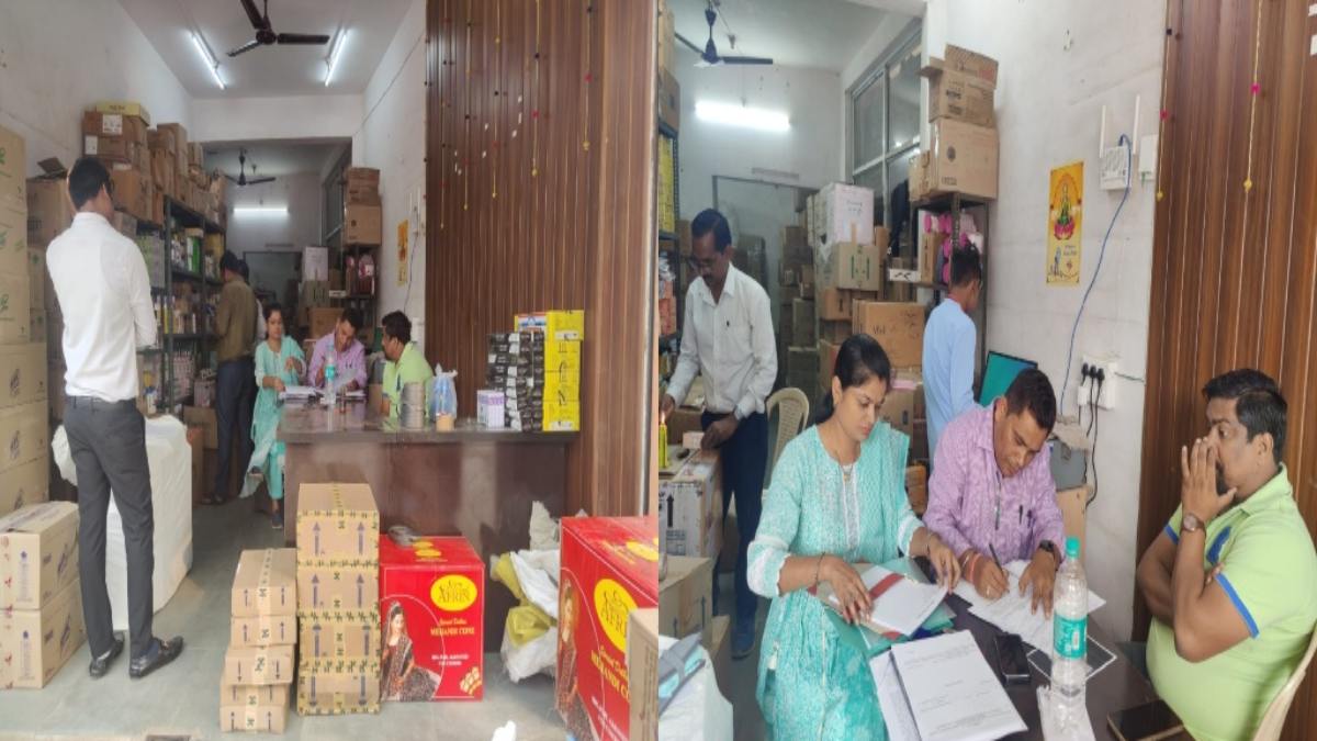 बिना लाइसेंस दवाई बेचने वालों पर औषधि प्रशासन की टीम ने मारी रेड, 12 लाख रुपये से ज्यादा की दवाइयां जब्त