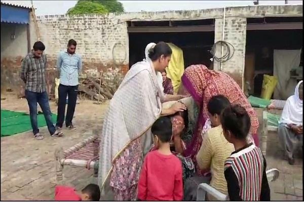 पति-पत्नी और भाभी की हत्या, चेहरे पर लगाया टेप