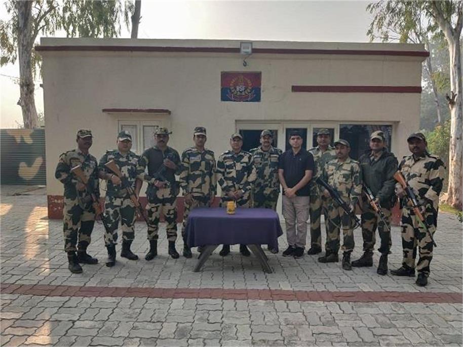 मोदी के खेत में ड्रोन के जरिए 3 करोड़ की हेरोइन जब्त