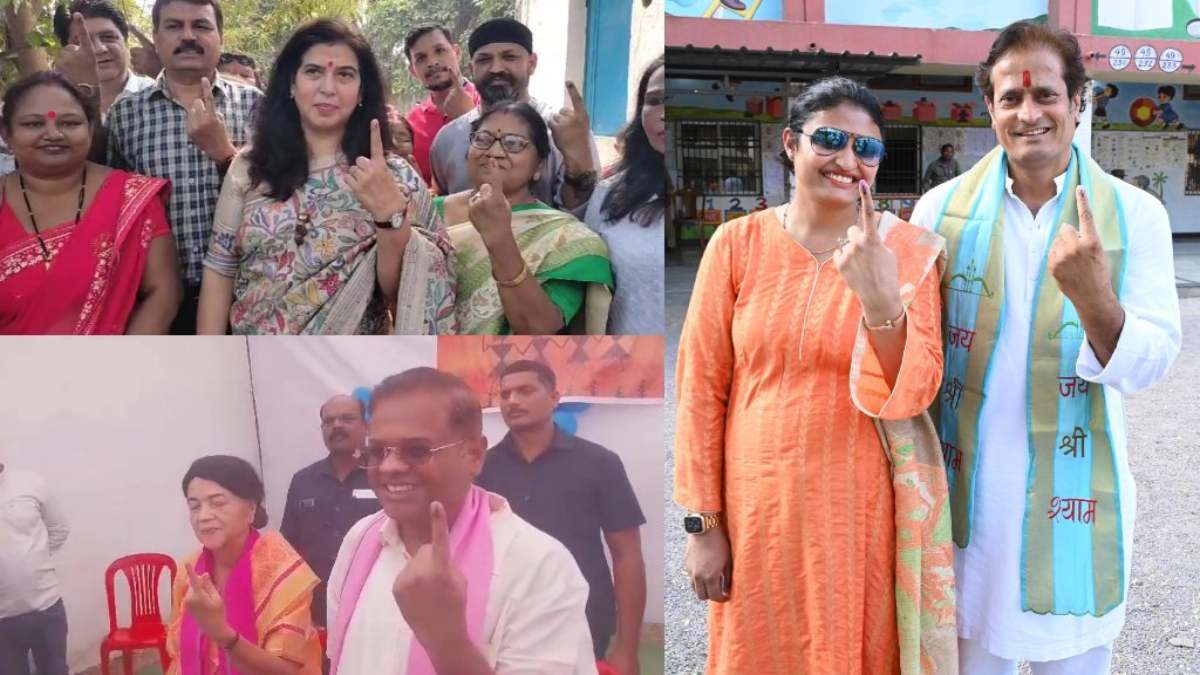 Chhattisgarh Phase Second Voting : सांसद सरोज पांडे, विकास उपाध्याय, JCC प्रमुख और रेणु जोगी ने किया मतदान, अमित जोगी ने वोटिंग को लेकर लगाया ये बड़ा आरोप