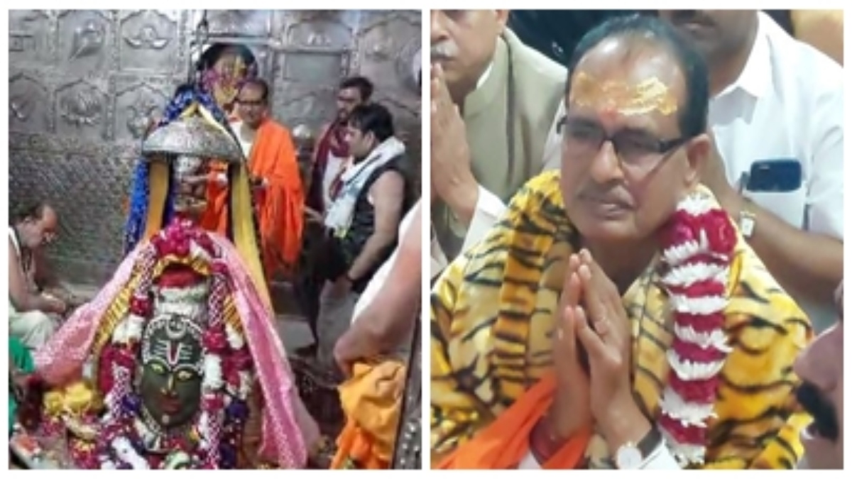 मतगणना से पहले महाकाल के दरबार में शिवराज: पूजन अभिषेक कर बाबा से जीत का मांगा आशीर्वाद