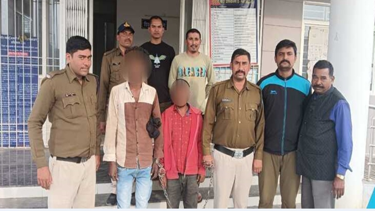 अंधे कत्ल का खुला राज: मामूली सी बात पर शख्स को उतारा था मौत के घाट, दो आरोपियों को पुलिस ने किया गिरफ्तार 