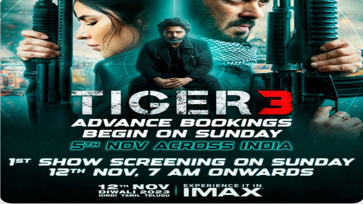 Tiger 3 Release date: Salman Khan की टाइगर 3 के पहले शो और टाइम को लेकर सामने आया अपडेट, सलमान ने खुद दी फैंस को खुशखबरी