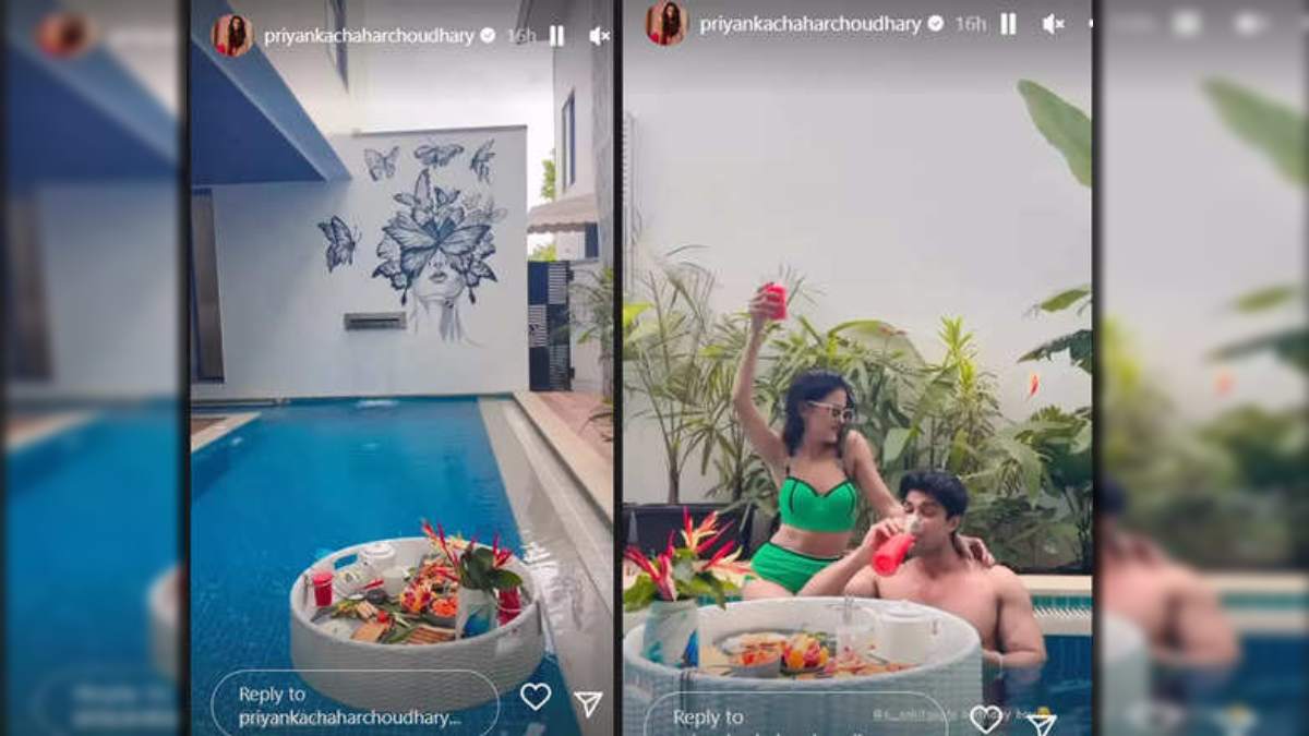 Ankit Gupta ने गोवा में प्रियंका के साथ सेलिब्रेट किया अपना बर्थडे, पूल में डूबे नजर आए दोनों