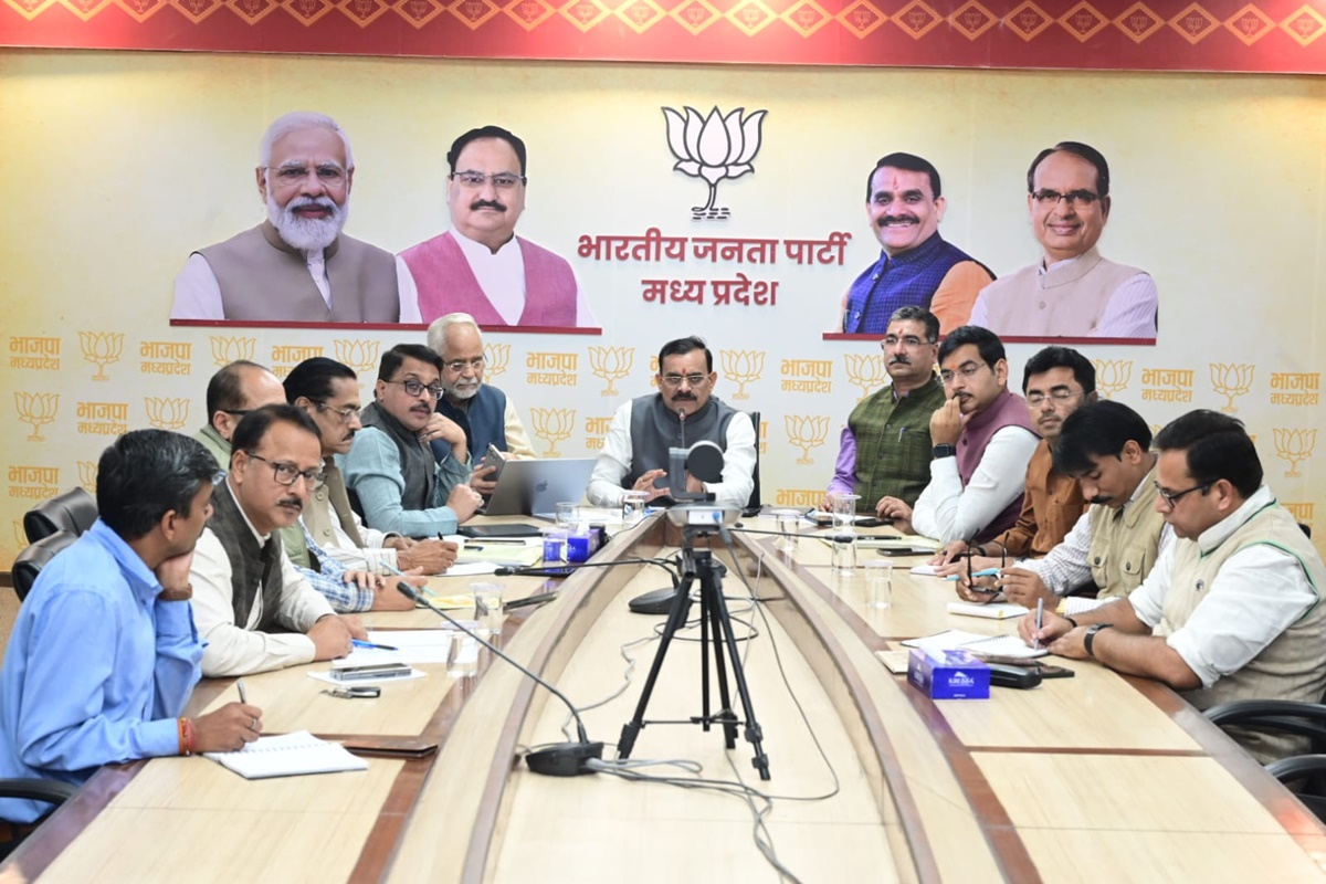 काउंटिंग को लेकर BJP की ट्रेनिंग: वीडी शर्मा ने बताया मतगणना के दिन इस तरह काम करेंगे काउंटिंग एजेंट, शहडोल में पटवारी हत्या पर कही ये बात