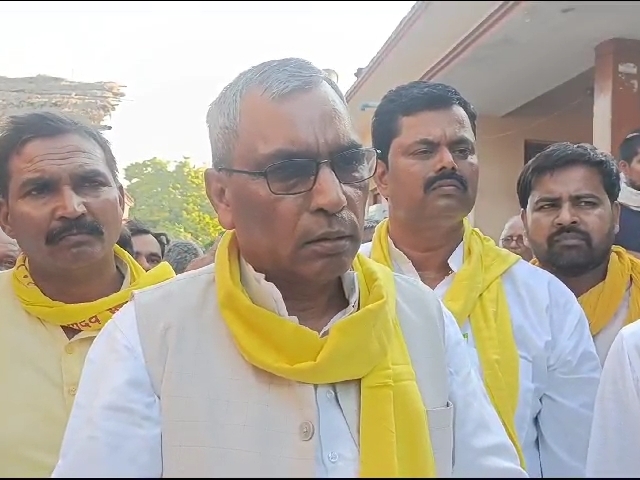 ओमप्रकाश राजभर का भदोही दौरा, बोले- अन्याय के खिलाफ जारी रहेगी बगावत
