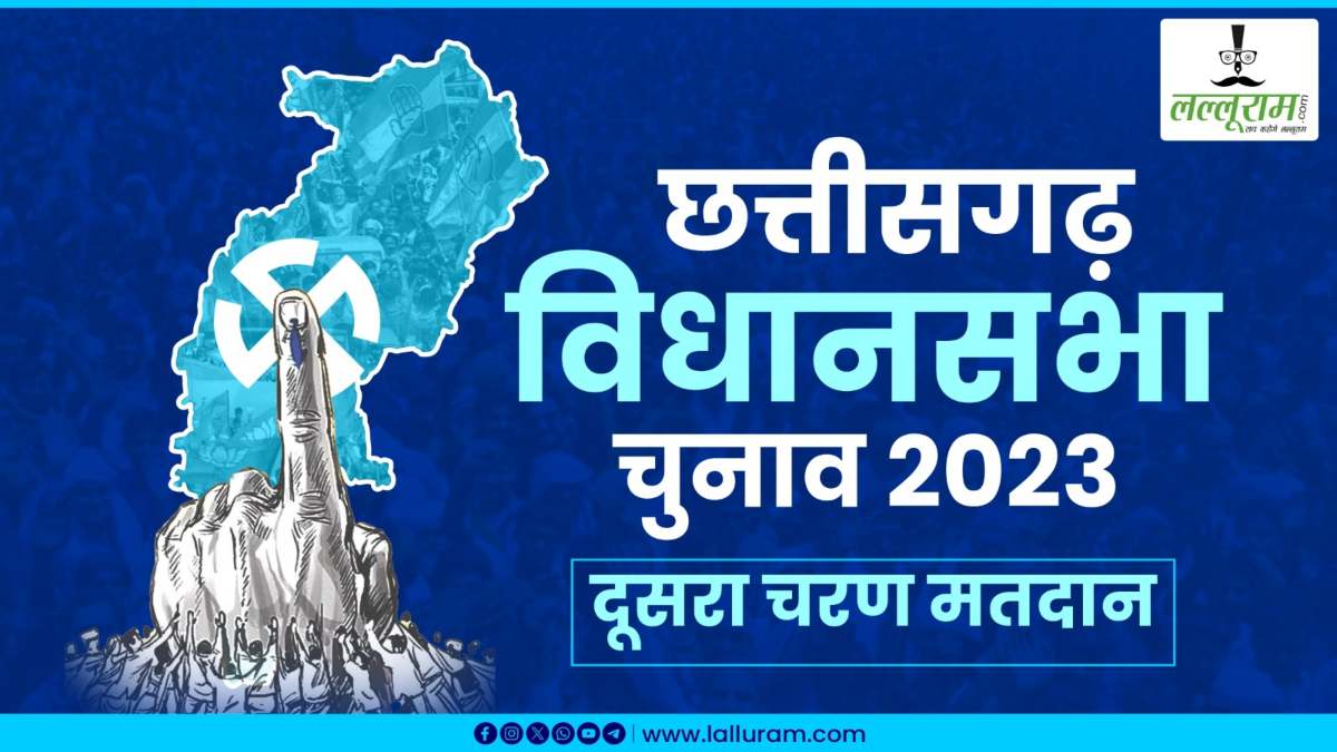 Chhattisgarh Second phase Election: 70 सीटों में 75.08 प्रतिशत हुआ मतदान, शहरी क्षेत्र के मतदाताओं में नहीं दिखा उत्साह, ग्रामीण इलाकों में जमकर हुई वोटिंग, देखिये जिलेवार आंकड़े…
