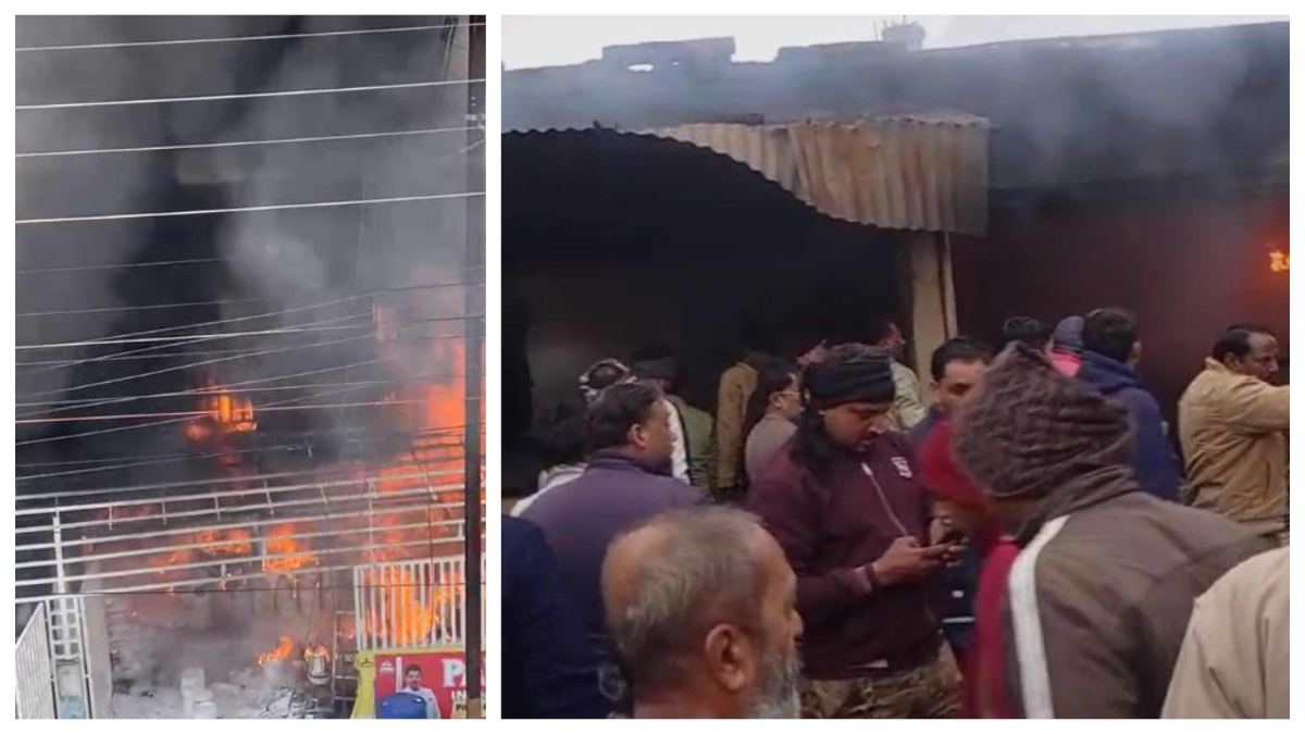 MP Fire News: राजधानी में हार्डवेयर दुकान में लगी भीषण आग, उमरिया में किराना दुकान में अग्निकांड से लाखों का नुकसान