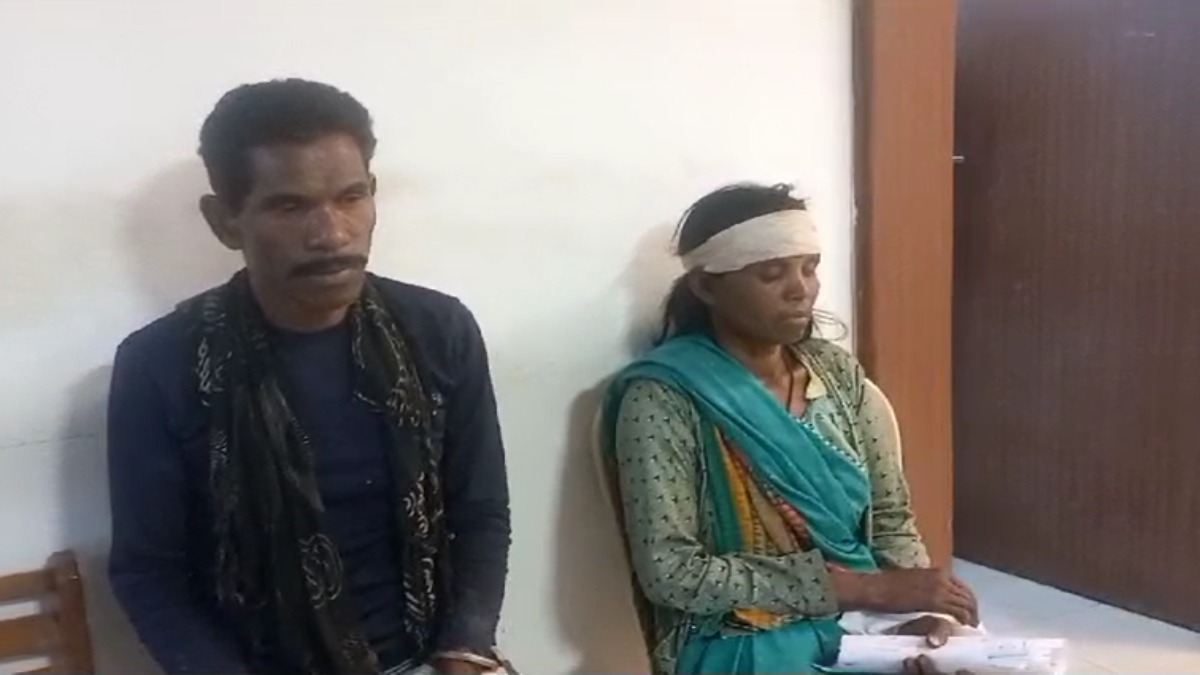MP पुलिस का घिनौना चेहराः आदिवासी महिला की बेरहमी के साथ पिटाई, कलेक्टर से की शिकायत