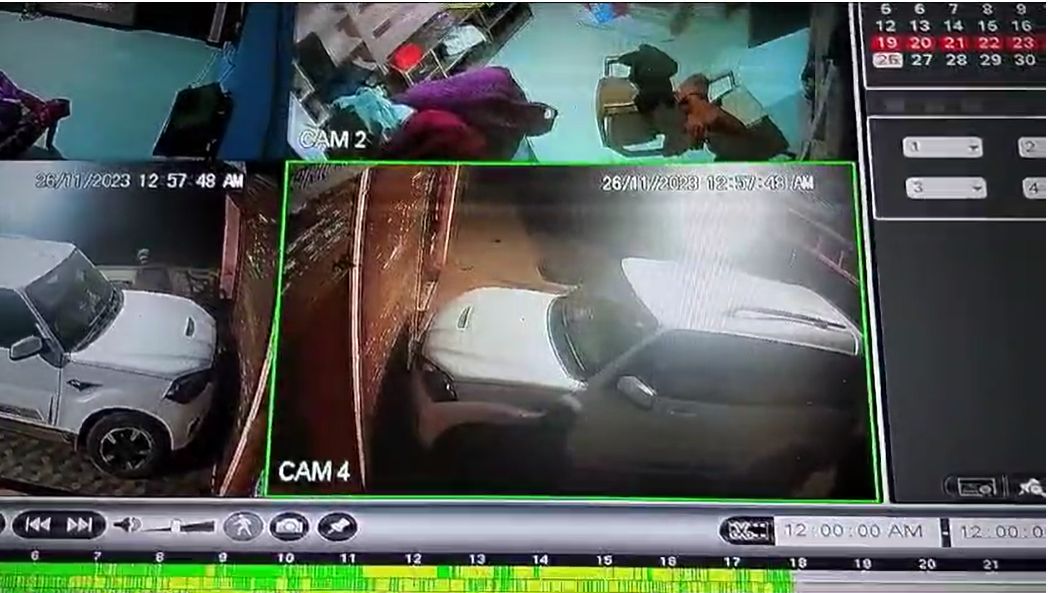 गांव के मुखिया के घर से भैंस चोरीः वारदात सीसीटीवी कैमरे में कैद, सरपंच ने थाने में लिखाई रपट
