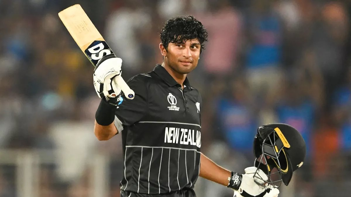 ICC CWC 2023 : न्यूजीलैंड के युवा बल्लेबाज रचिन रवींद्र की पाकिस्तान के खिलाफ शतकीय पारी, लगाई रिकॉर्ड की झड़ी