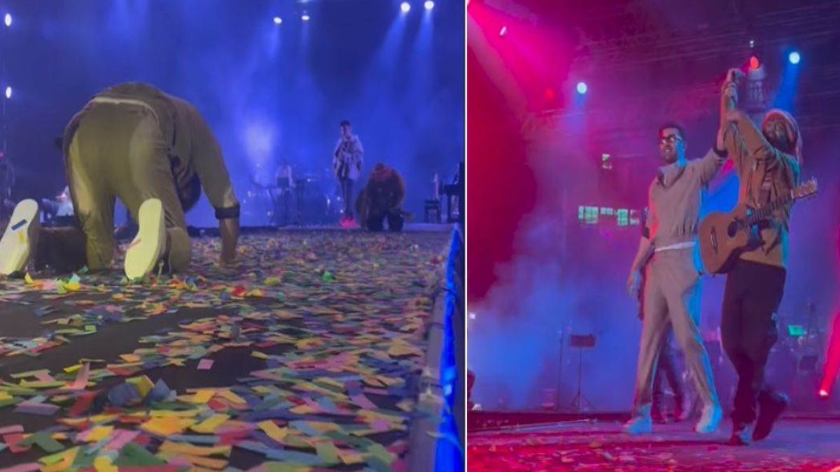 Arijit Singh और Ranbir Kapoor ने स्टेज पर एक दूसरे को किया ऐसा अभिवादन, देखते रह गए फैंस …