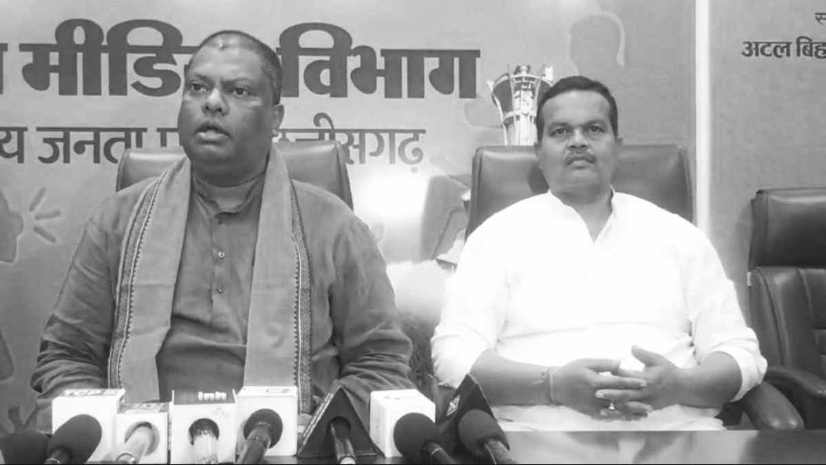 कांग्रेस पर बरसे अजजा मोर्चा के भाजपा अध्यक्ष, विकास मरकाम बोले – छत्तीसगढ़ में आदिवासियों को छला गया