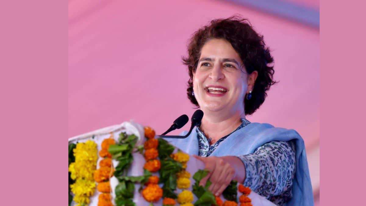 प्रियंका गांधी कल आएंगी छत्तीसगढ़, दो विधानसभा क्षेत्रों में लेंगी चुनावी सभा