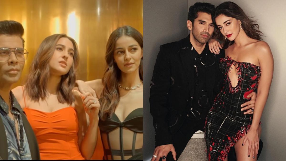 Karan Johar ने अनन्या पांडे और आदित्य रॉय कपूर के रिलेशन पर लगाई मुहर, सवाल से बचने की कोशिश करती रही Ananya …