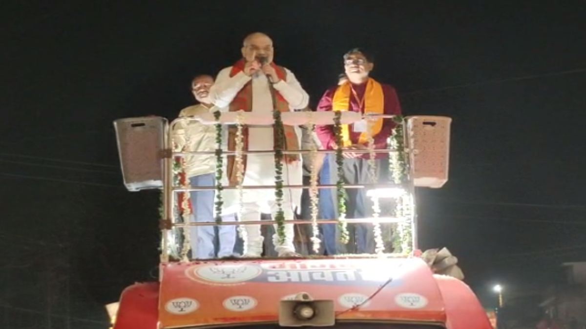 रायगढ़ में भाजपा का रोड शो LIVE : अमित शाह ने BJP प्रत्याशी ओपी चौधरी के लिए मांगा समर्थन, घरों से बाहर निकलकर महिलाओं ने किया स्वागत