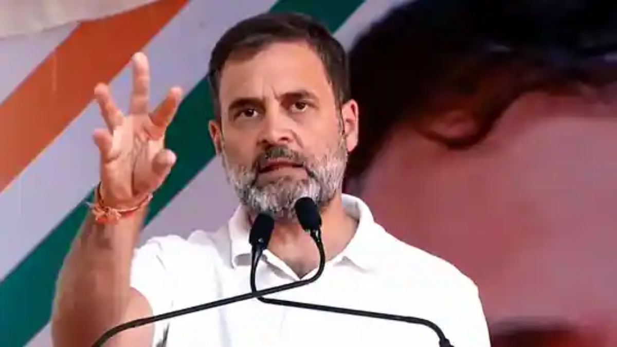 Rajasthan Election 2023 : राजस्थान पहुंचे राहुल गांधी ने केंद्र सरकार पर साधा निशाना, बोले- कांग्रेस का मतलब किसान, मजदूर और युवाओं की सरकार