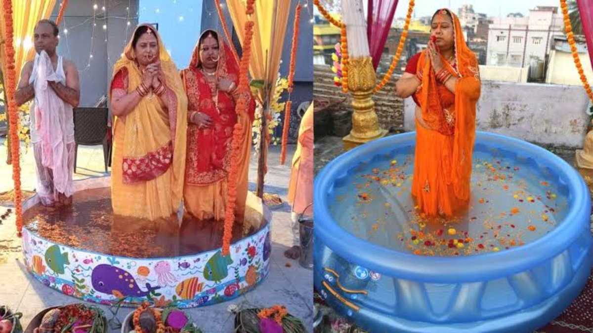 Chhat Puja 2023 : छठ पूजा के लिए नहीं जा पा रहे घाट, तो इस तरह दें सकते हैं अर्घ्य …