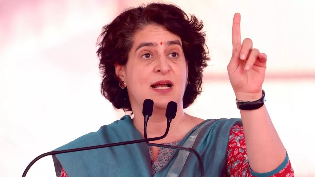 Rajasthan Assembly Election 2023 : प्रियंका गांधी ने भाजपा पर साधा निशाना, कहा- चुनाव के समय धर्म के नाम पर वोट मांगकर जनता को कर रहे गुमराह
