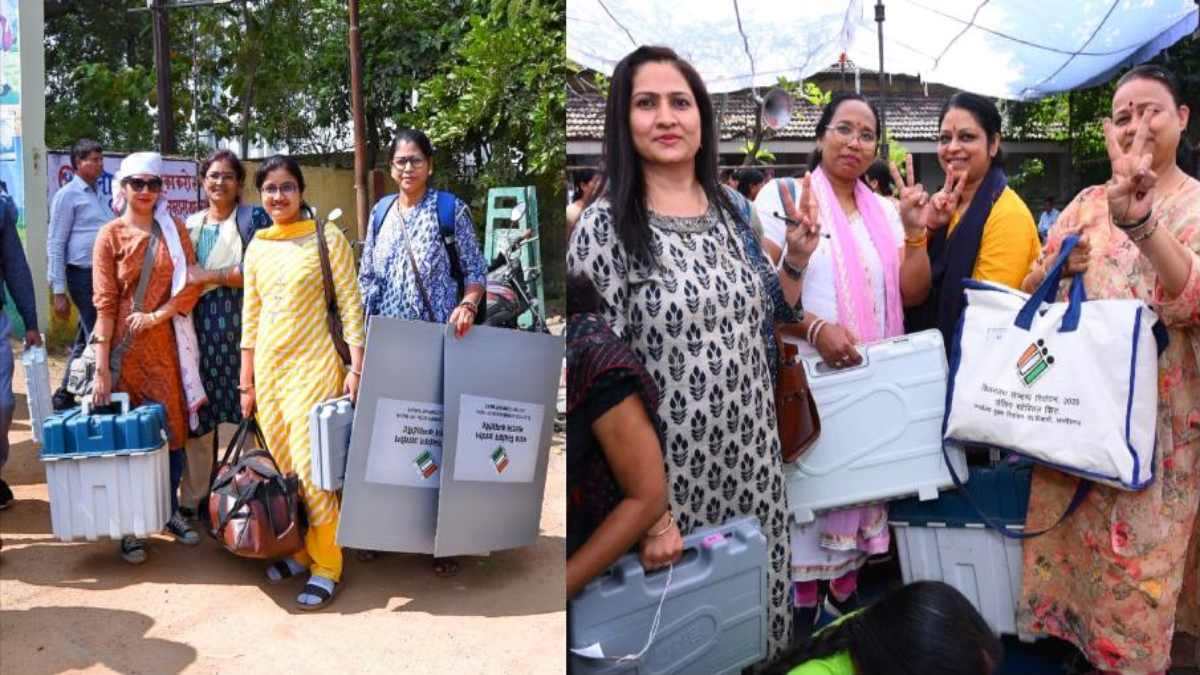 शाबाश ! महिलाओं ने संभाली मतदान की कमान, निर्वाचन आयोग ने की सराहना, पोस्ट कर कही ये बात