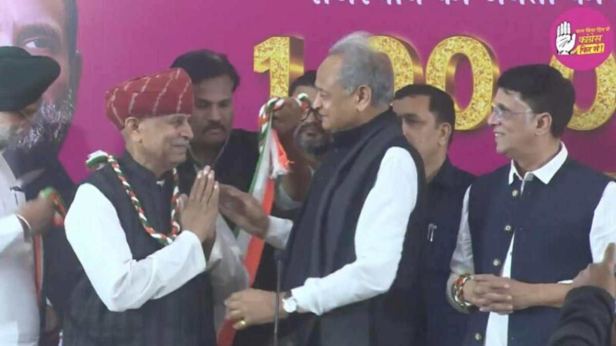 Rajasthan Election 2023 : सीएम गहलोत की मौजूदगी में कांग्रेस में शामिल हुए किसान नेता रामपाल जाट