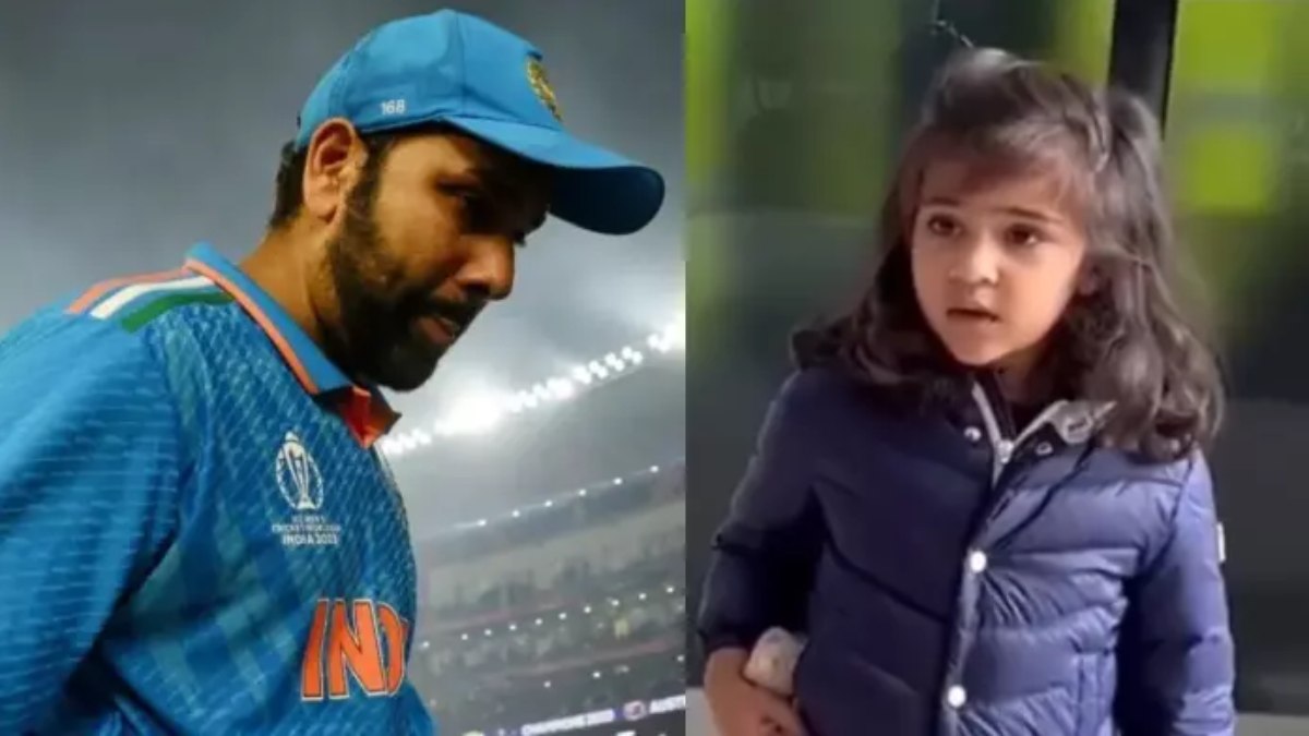 वह रूम के अंदर हैं, एक महीने के अंदर…  विश्वकप हारने के बाद Rohit Sharma की बेटी ने बताया अपने पापा का हाल, कही दिल छू लेने वाली बात…