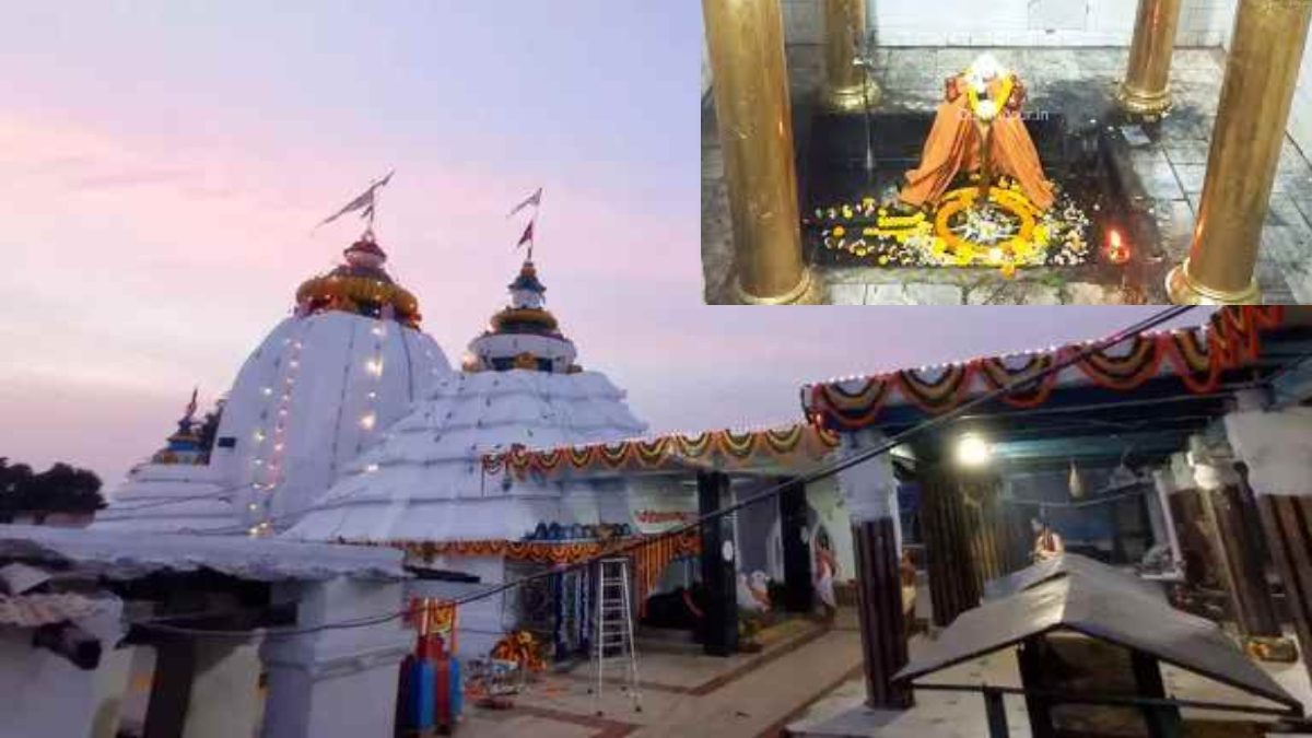 ओड़िशा के धबलेश्वर मंदिर में लगा ताला, मौके पर कलेक्टर, एसपी समेत प्रशासनिक अमला मौजूद, धरने पर बैठे पुजारी
