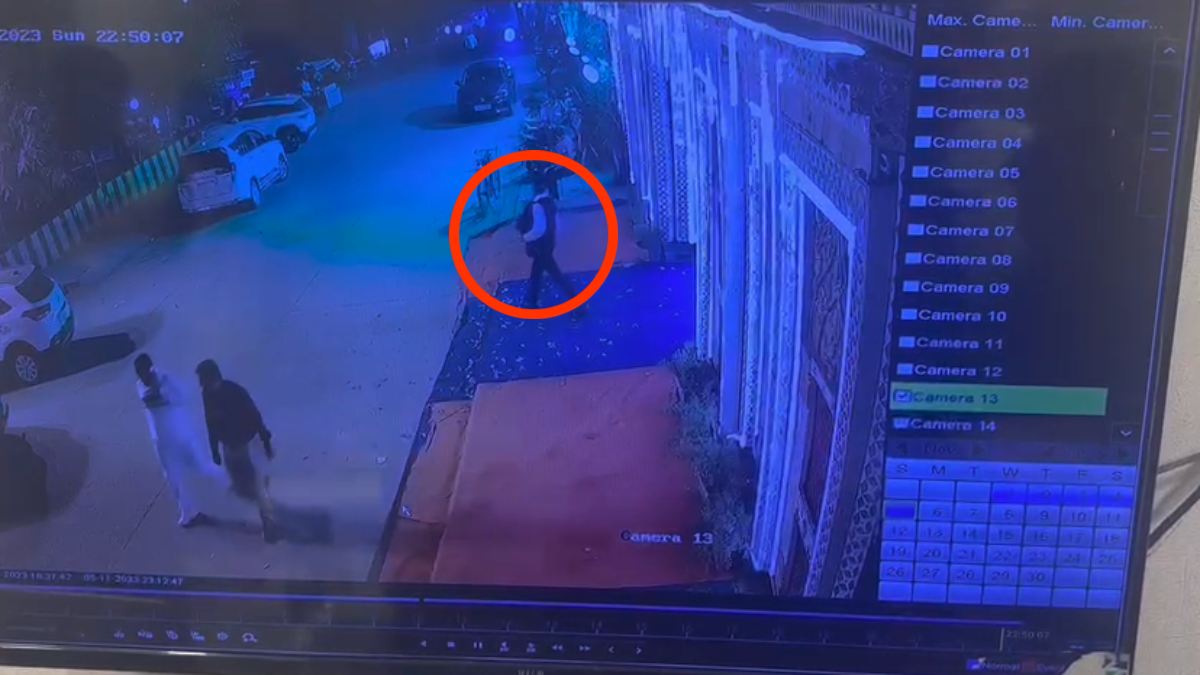 गोद भराई कार्यक्रम से बदमाश ने चुराया बैग, CCTV फुटेज के आधार पर तलाश में जुटी पुलिस