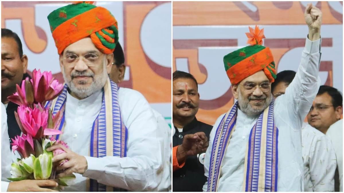 इंदौर में अमित शाह की चुनावी हुंकार: प्रदेश सरकार की तारीफ में पढ़े कसीदे, राहुल गांधी पर कसा तंज