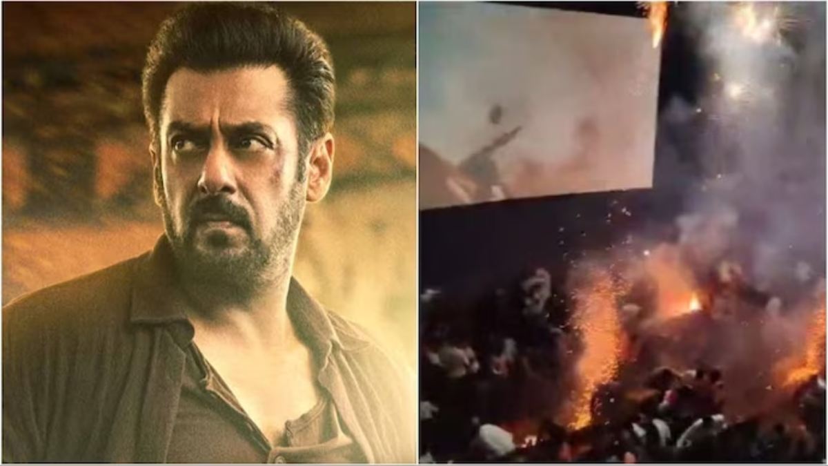 ‘Tiger 3’ के शो के दौरान दर्शकों ने सिनेमाघर में फोड़े पटाखे, मचा हड़कंप, लोग कुर्सियों के ऊपर से कूदकर भागे, Salman ने दी ये प्रतिक्रिया