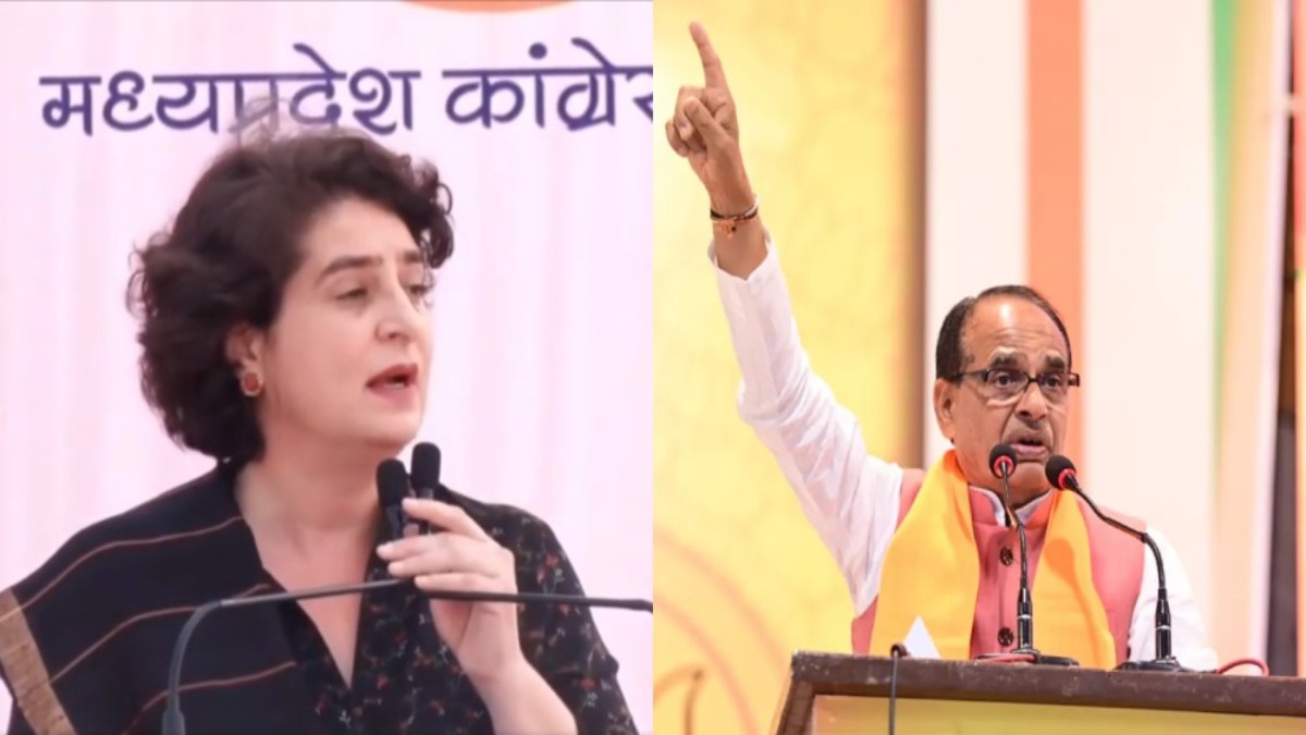 MP Election 2023: प्रियंका गांधी के बयान पर भड़के CM शिवराज, कहा- कांग्रेस निम्न स्तर पर उतर आई है