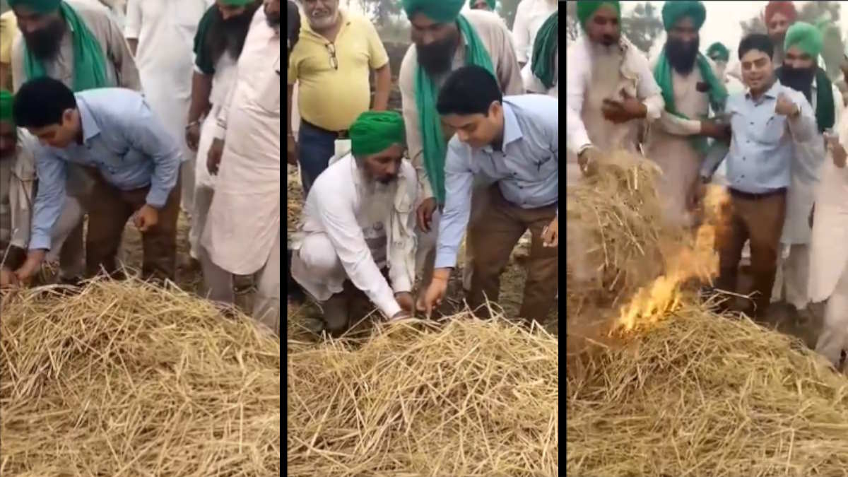 गजब! पराली जलाने से मना करने पर अधिकारियों के हाथों से ली किसानों ने लगावा दी आग, सीएम मान का फूटा गुस्सा…