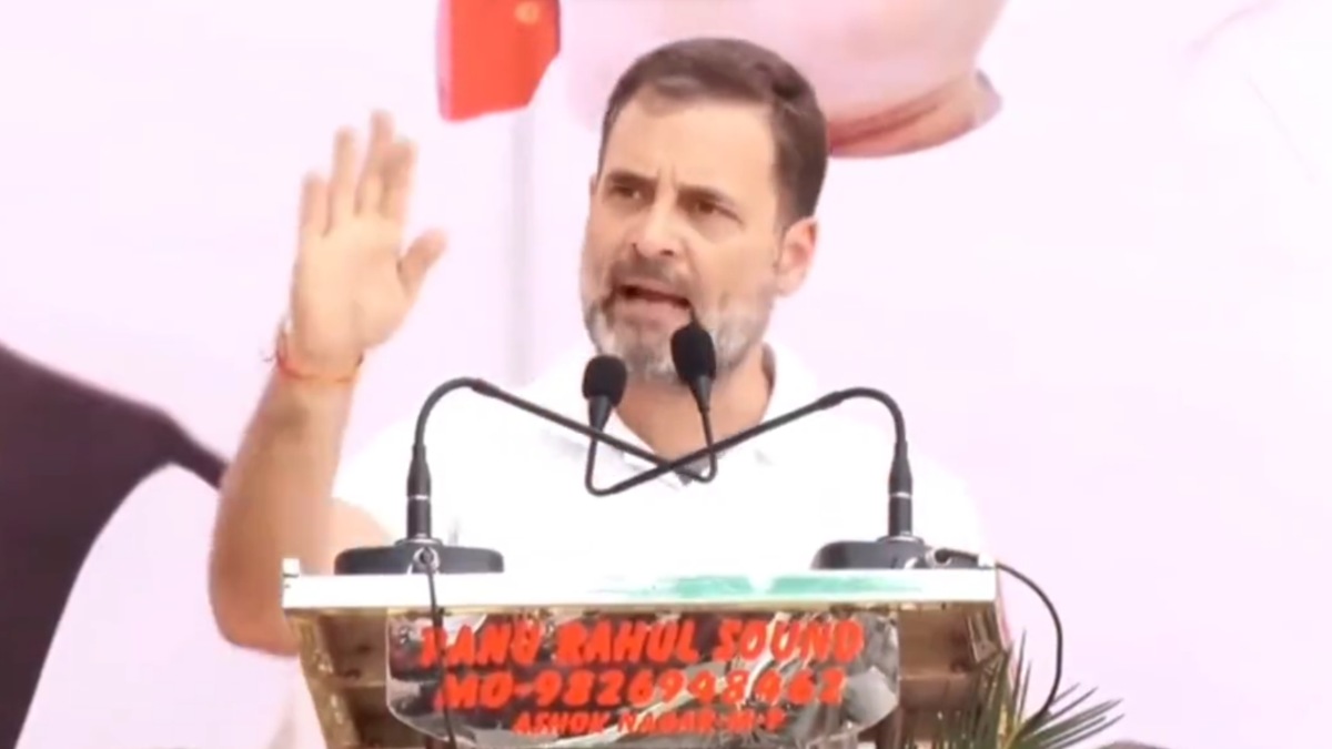 ”नफरत के बाजार में मोहब्बत की दुकान खोल रहा हूं…” राहुल गांधी ने मोदी सरकार पर बोला हमला, कहा- हिंदुस्तान की सरकार को 90 अफसर चलाते हैं…
