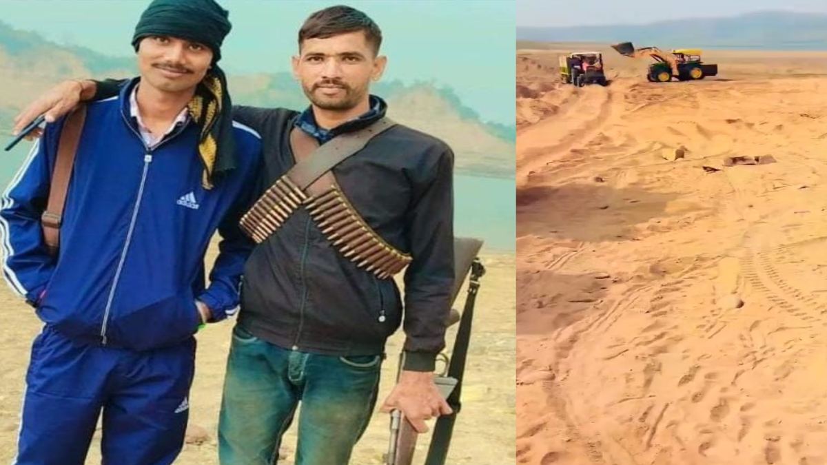 MP में राजस्थान के बदमाशों का आतंक: चंबल पार कर रहे रेत खनन, हथियारों के साथ तस्वीरें वायरल, दो समूहों के बीच गैंगवार की आशंका