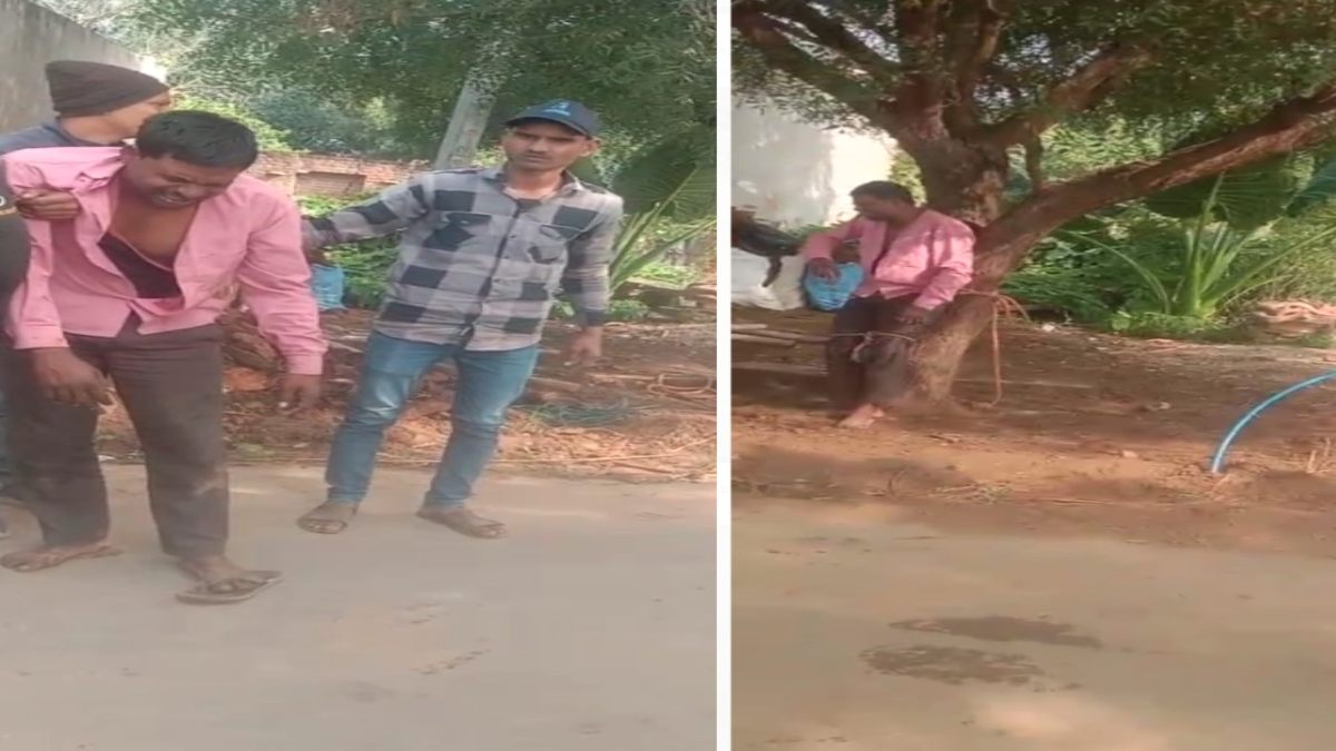 बिजली कर्मचारियों के साथ ग्रामीणों ने की मारपीट: ट्रांसफार्मर सही करने गए थे कर्मचारी, Video Viral