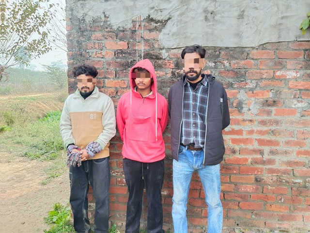 3 करोड़ की हीरोइन सहित 3 तस्कर गिरफ्तार